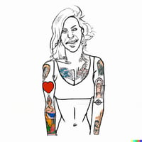 Wacky Tattoo Lady